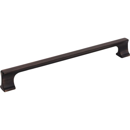 Jeffrey Alexander 224 mm Center-to-Center Brushed Oil Rubbed Bronze Sullivan Cabinet Pull 752-224DBAC